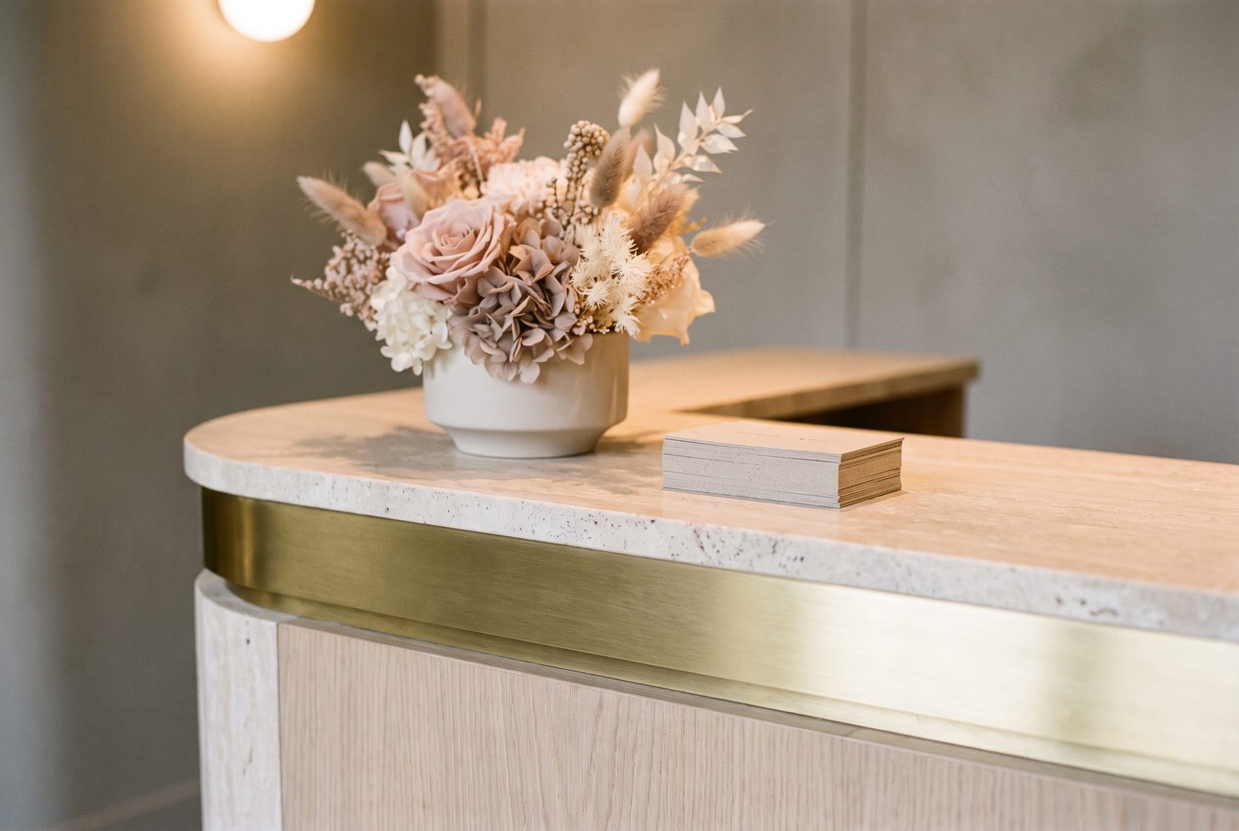 The reception at Cosmetics Doctor
